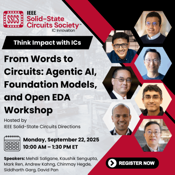 IEEE SSCS Directions Series workshop announcement